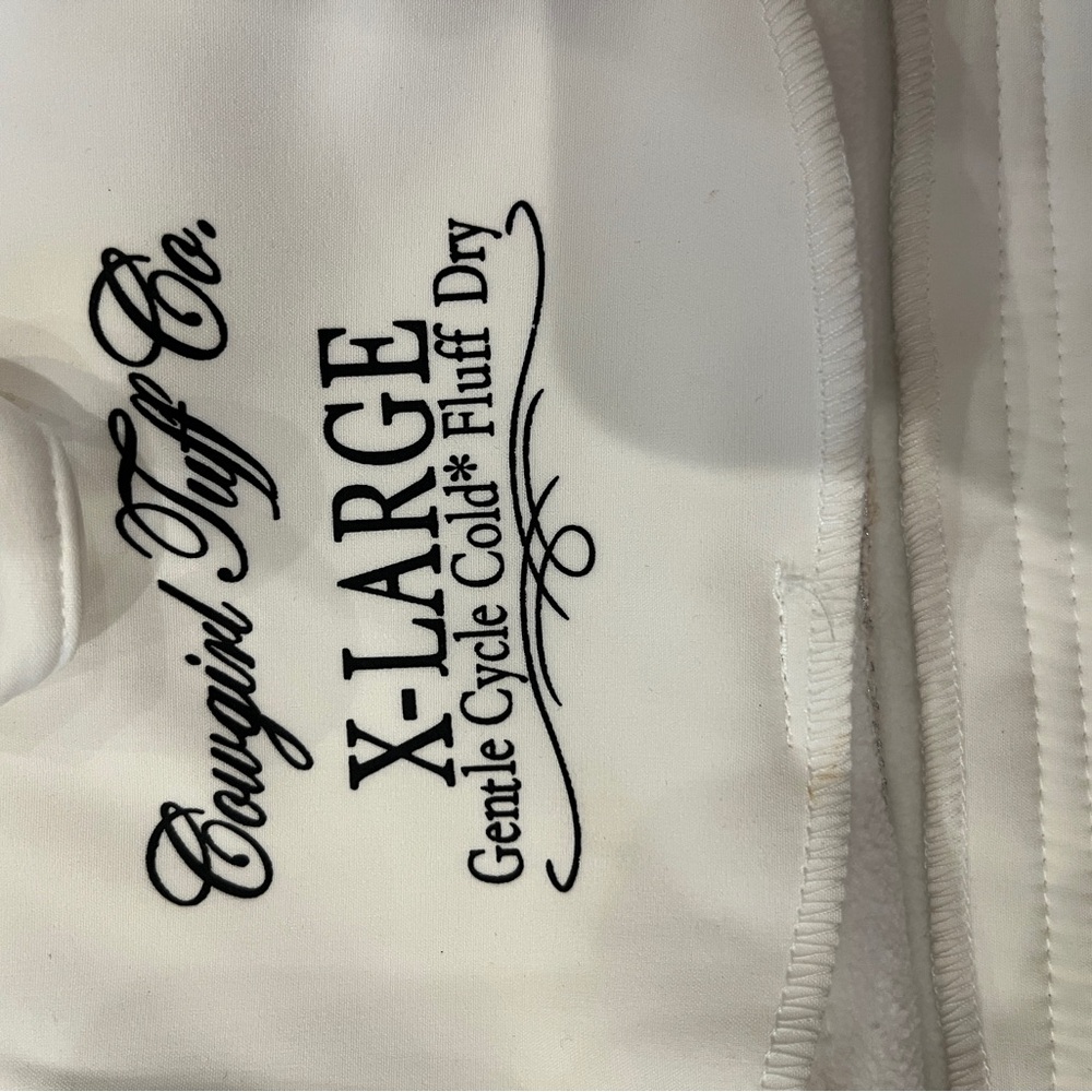 Cowgirl Tuff White Top